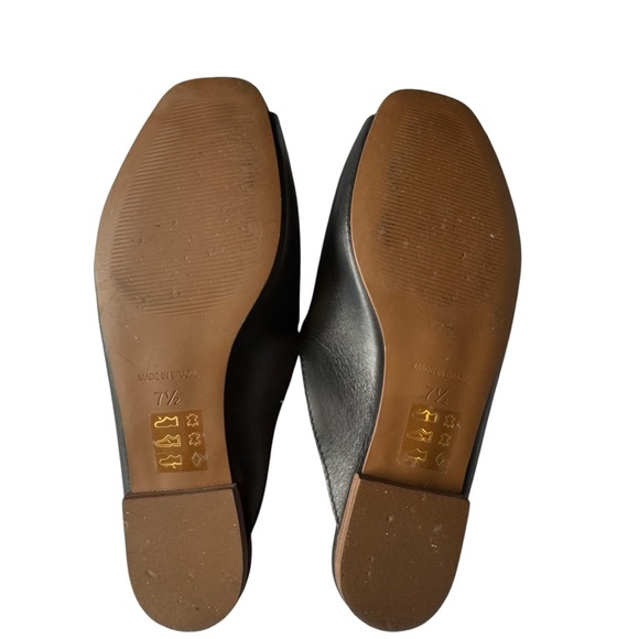 Madewell - The Erica Peep-Toe Mule in Leather Sz 7.5 - Picture 7 of 8